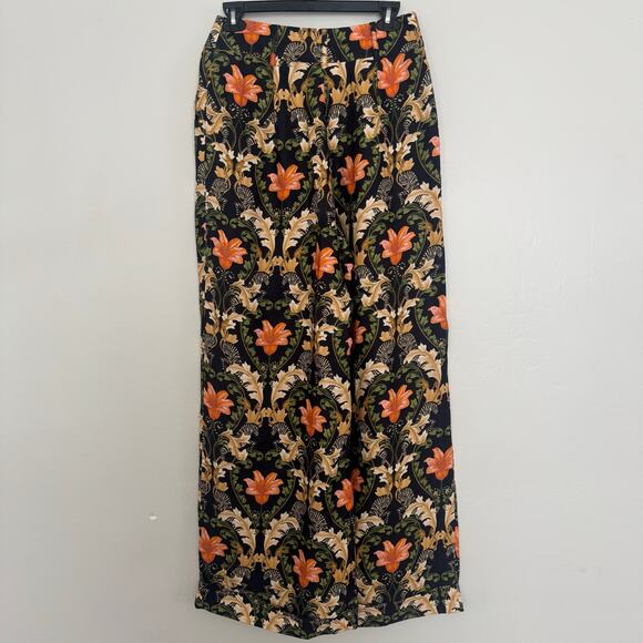 Farm Rio x Anthropologie Floral Trouser Pants - Picture 5 of 7